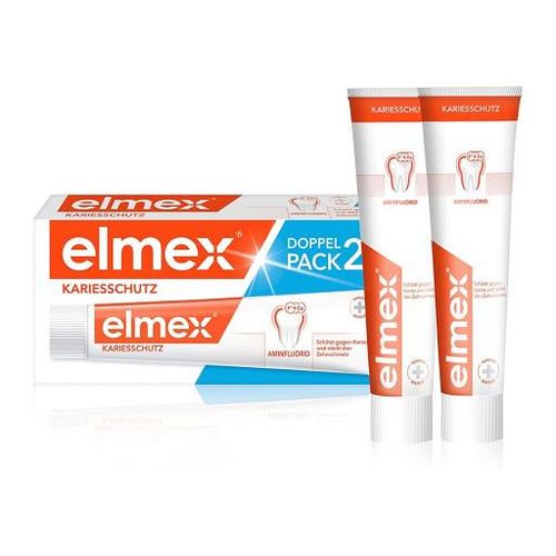elmex Kariesschutz Zahnpasta, Schutzschild gegen Karies 2X75 ml