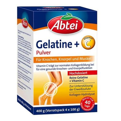 ABTEI Gelatine Plus Vitamin C Pulver 400 g