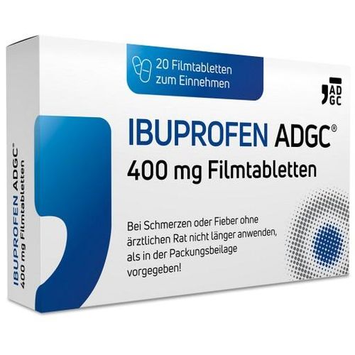 IBUPROFEN ADGC 400 mg Filmtabletten 20 St