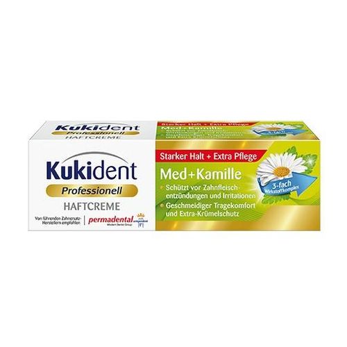 KUKIDENT Haftcreme Med+Kamille 40 g