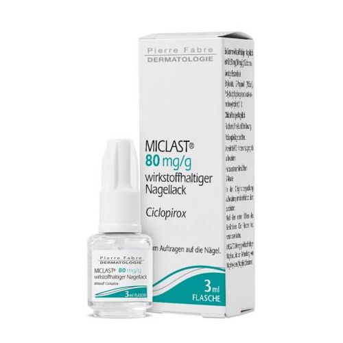 MICLAST® 80 mg/g wirkstoffhaltiger Nagellack gegen Nagelpilz 3 ml