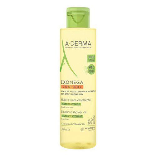 A-Derma Exomega Control Duschöl für geschmeidige Haut 200 ml