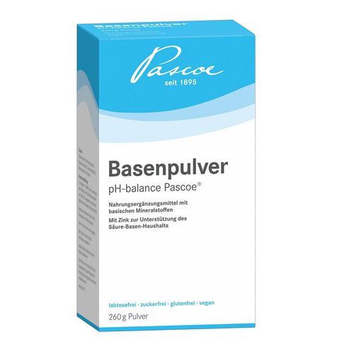 Basenpulver pH-balance Pascoe® 260 g