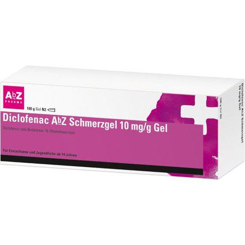 DICLOFENAC AbZ Schmerzgel 10 mg/g 100 g