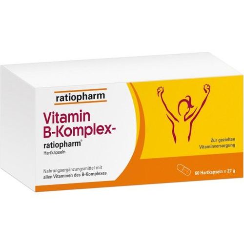 Vitamin B-Komplex ratiopharm - mit 8 B-Vitaminen 60 St