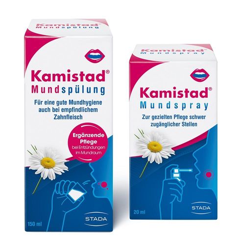 KAMISTAD MUNDSPRAY 20ML + KAMISTAD SPÜLUNG 150ML 1 St