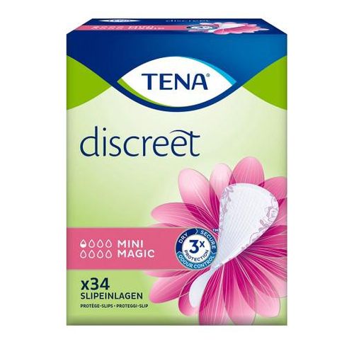 TENA Discreet mini magic Einlagen 34 St