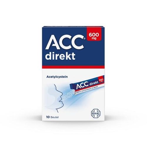 ACC direkt 600 mg Pulver zum Einnehmen im Beutel 10 St