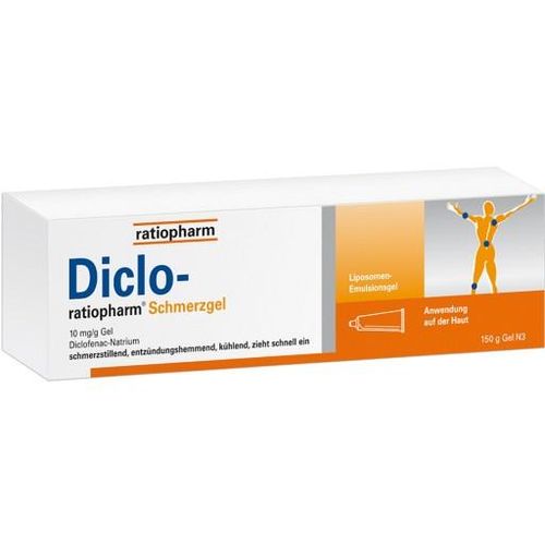 Diclo ratiopharm Schmerzgel - bei Schmerzen 150 g