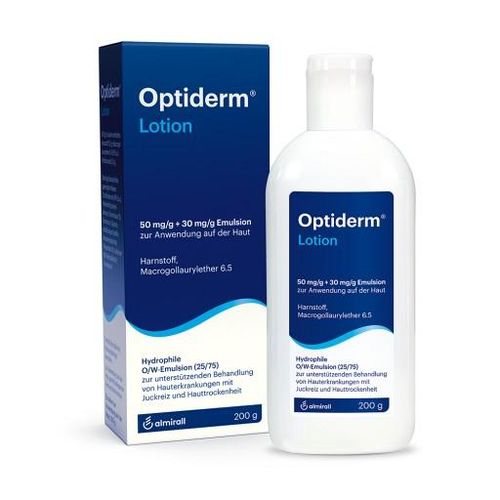 Optiderm Lotion bei Juckreiz und trockener Haut 200 g