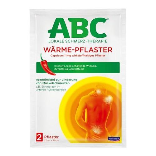 ABC Wärme-Pflaster Capsicum Hansaplast med 14x22 2 St