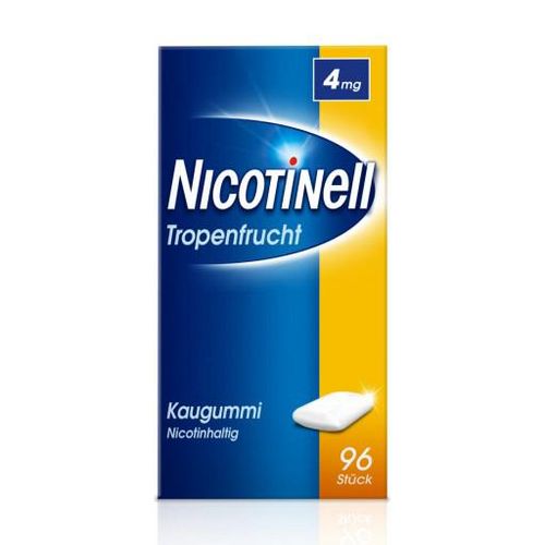 NICOTINELL Kaugummi Tropenfrucht 4 mg 96 St