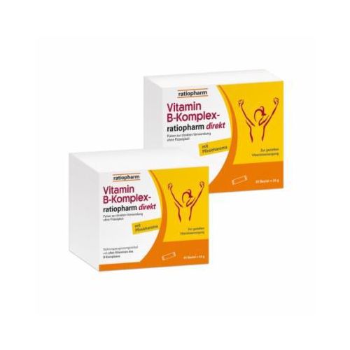 Vitamin B-Komplex ratiopharm direkt - mit 8 B-Vitaminen 60 St