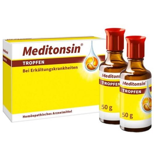 Meditonsin Tropfen bei ersten Anzeichen einer Erkältung 2X50 g