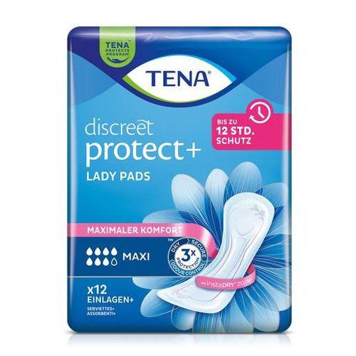 TENA LADY Discreet Inkontinenz Einlagen maxi 12 St