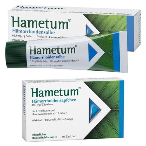 HAMETUM HAEMORRHOIDEN SALBE+ZÄPFCHEN SET St