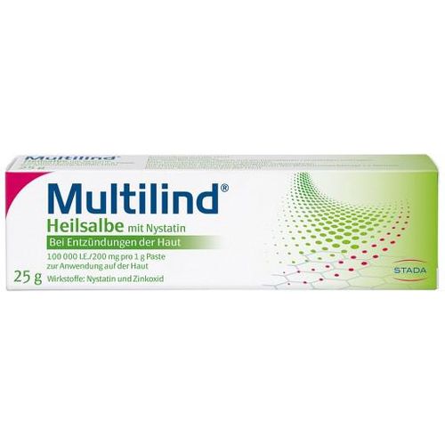 MULTILIND® Wund- Heilsalbe mit Nystatin u. Zinkoxid 25 g