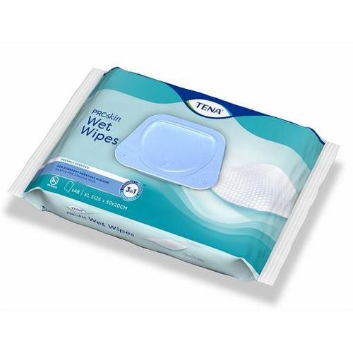 TENA WET Wipe 3in1 48 St