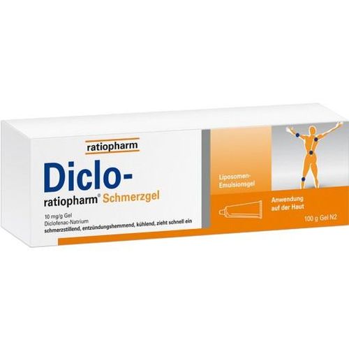 Diclo ratiopharm Schmerzgel - bei Schmerzen 100 g