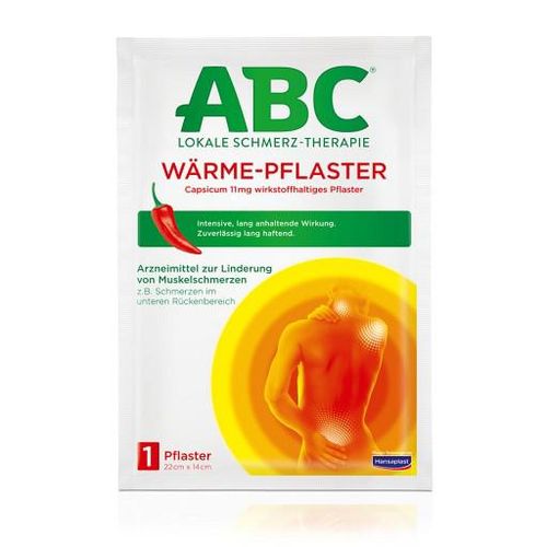 ABC Wärme-Pflaster Capsicum Hansaplast med 14x22 1 St