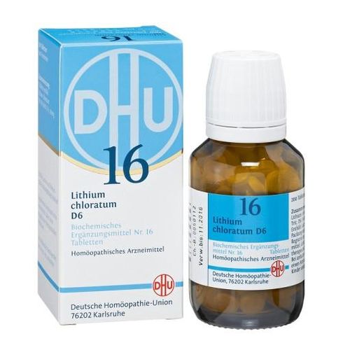 DHU Schüßler-Salz Nr. 16 Lithium chloratum D6 200 St