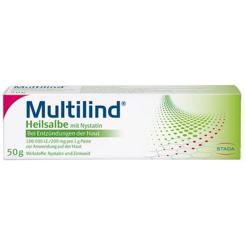 MULTILIND® Wund- Heilsalbe mit Nystatin u. Zinkoxid 50 g