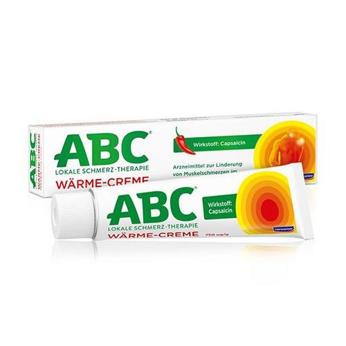 ABC Wärme-Creme Capsicum Hansaplast med 50 g