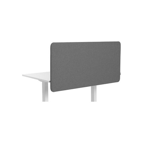 Akustik-Tischtrennwand Softline Salsa, nach unten hängend, Höhe 650 mm, Textil, Breite 1000 mm, grau kaiserkraft Image