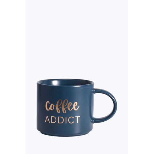 COFFEE LOVER Coffee Addict Tasse dunkelblau