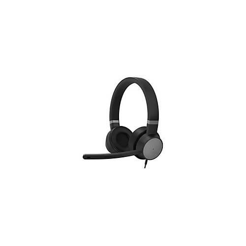 Lenovo Go - Headset - On-Ear - kabelgebunden - aktive Rauschunterdrückung - USB-C