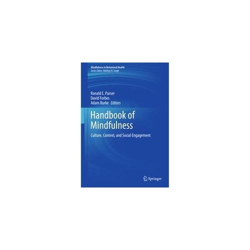 Handbook Of Mindfulness Kartoniert (TB)