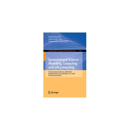 Computational Sciences - Modelling Computing And Soft Computing Kartoniert (TB)