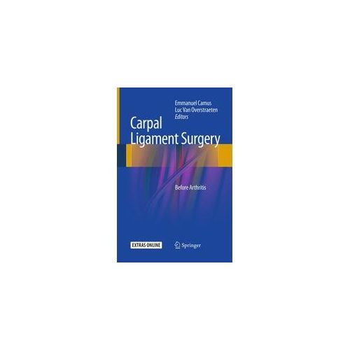 Carpal Ligament Surgery Kartoniert (TB)