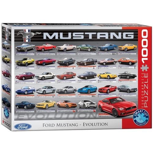Ford Mustang Evolution (Puzzle)
