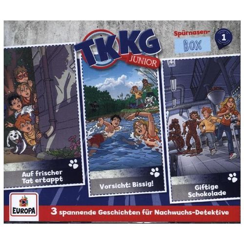 TKKG Junior 3er Box,3 Audio-CD - Tkkg Junior, TKKG Junior (Hörbuch)