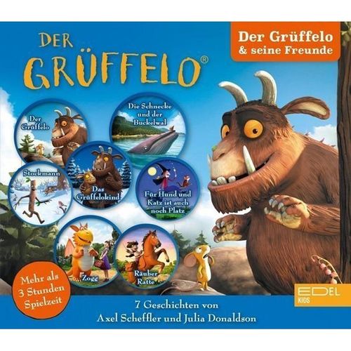 Der Grüffelo und seine Freunde,3 Audio-CD - Der Grüffelo (Hörbuch)