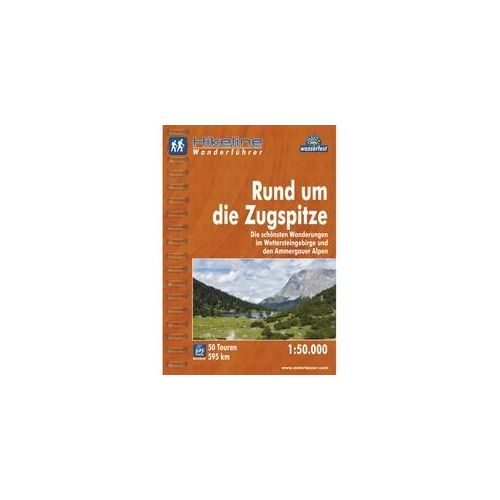 Hikeline Wanderführer / Hikeline Wanderführer Rund Um Die Zugspitze Kartoniert (TB)