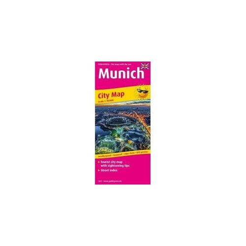 Publicpress City Map Munich Karte (im Sinne von Landkarte)