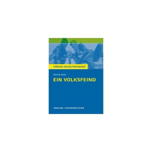 Henrik Ibsen 'Ein Volksfeind' - Henrik Ibsen Taschenbuch