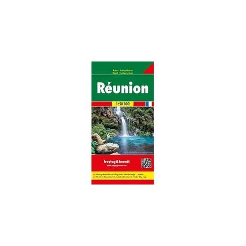 Freytag & Berndt Auto + Freizeitkarte Réunion / La Réunion / Riunione / Reunión Autokarte 1:50.000 Karte (im Sinne von Landkarte)