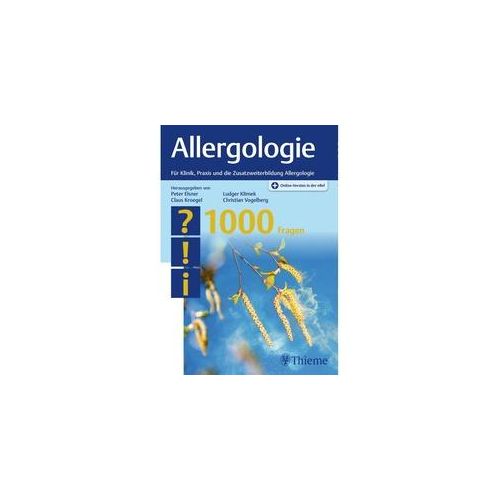 Allergologie - 1000 Fragen Kartoniert (TB)