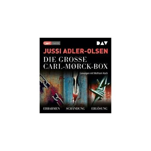 Die Große Carl-Mørck-Box 1.Box.1 3 Audio-Cd 3 Mp3 - Jussi Adler-Olsen (Hörbuch)