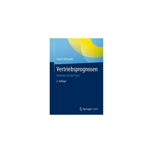 Vertriebsprognosen - Jörg B. Kühnapfel Kartoniert (TB)