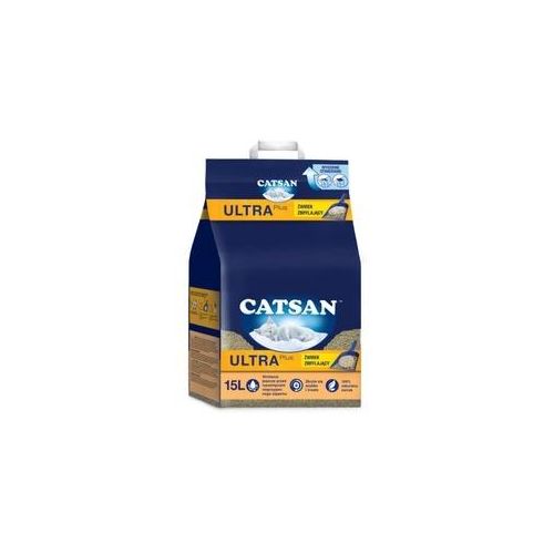 CATSAN Ultra Plus 15l - klumpende Katzenstreu (Rabatt für Stammkunden 3%)
