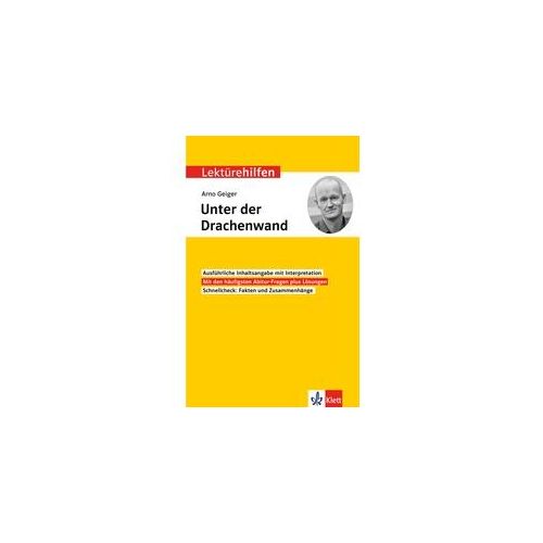 Klett Lektürehilfen / Lektürehilfen Arno Geiger: Unter Der Drachenwand Kartoniert (TB)