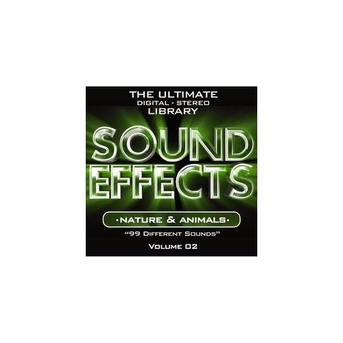 Sound Effects Vol.2 Nature & Animals - Sound Effects. (CD)