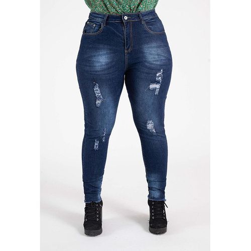 POMME ROUGE Jeans - Regular fit - in Dunkelblau - 40/42