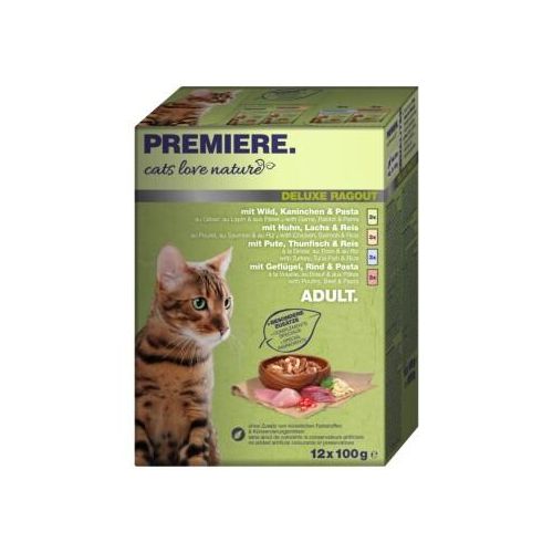 PREMIERE cats love nature Deluxe Ragout Mix 12x100g