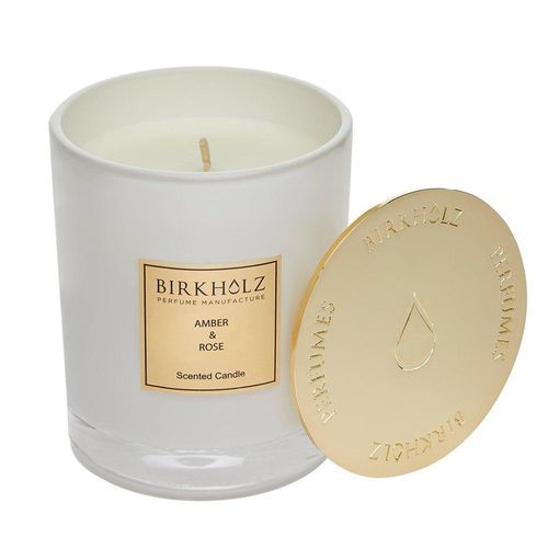 Birkholz Scented Candle Collection Scented Candle Amber & Rose 200 g