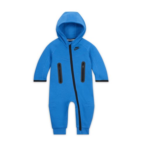 Nike Sportswear Tech Fleece Hooded Coverall coverall voor baby's - Blauw